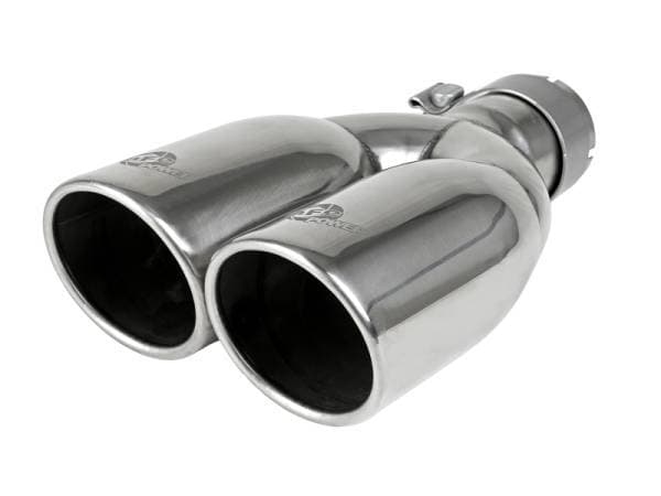 aFe MACH Force-Xp Universal Exhaust Tip 2-1/2 IN Inlet x 3-1/2 IN Outlet X 12 IN L