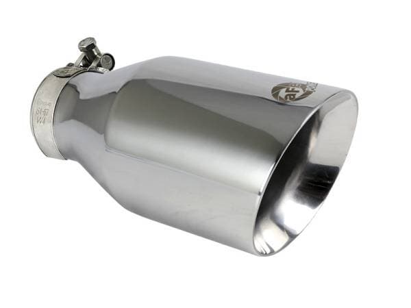 aFe MACH Force-Xp Universal Exhaust Tip 2-1/2 IN Inlet x 4-1/2 IN Outlet x 9 IN L