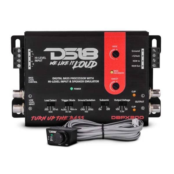 DS18 2-Channel Low Level or High Level Input & 2-Channel Output DBP Speaker Emulator