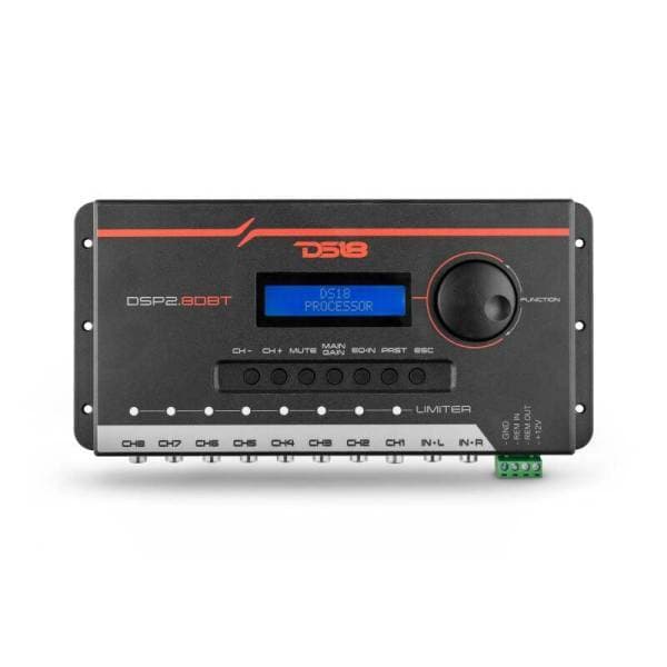DS18 2-Channel In and 8-Channel Out Dual Signal Processor LCD Screen Bluetooth