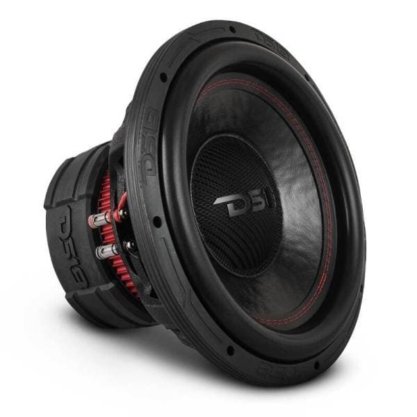DS18 12in 1500 Watts RMS 4+4 ohm DVC Quad Stacked Magnet Reinforced Cone Subwoofers