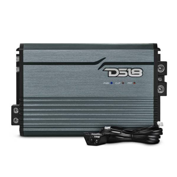 DS18 1-Channel Amp Class D Full-Range Monoblock 2500 Watts RMS/1ohm Titanium