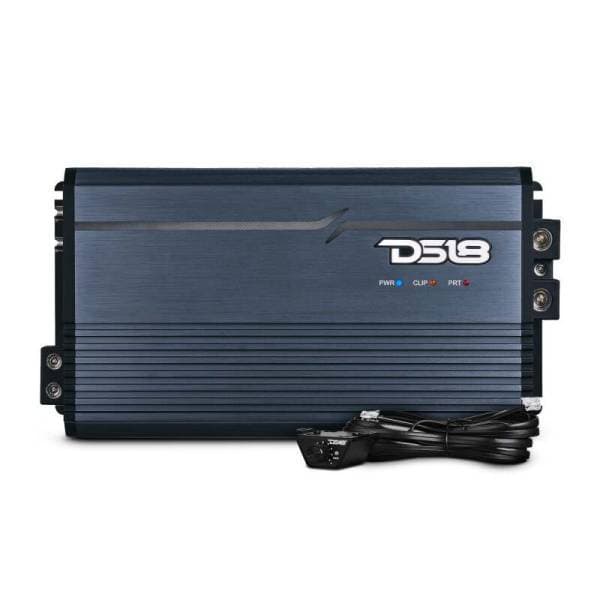 DS18 1-Channel Amp Class D Full-Range Monoblock 3500 Watts RMS/1ohm Titanium