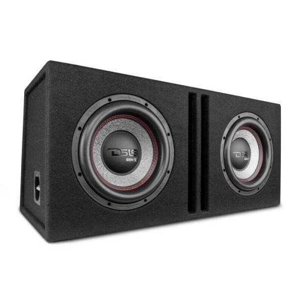 DS18 Dual 10in Loaded 800 Watts RMS 2x GEN-X104D Ported Enclosure Speakers Included