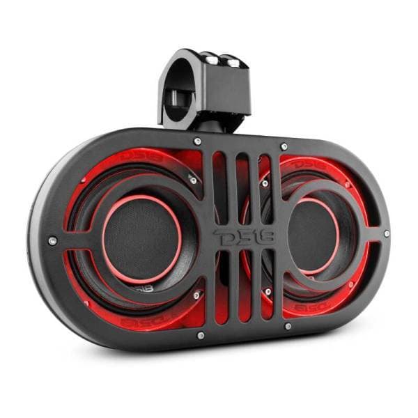 DS18 6.5in Rollcage Soundbar Loaded Built In RGB LED Lights 450 Watts RMS 2x PRO-HY6.4B Included
