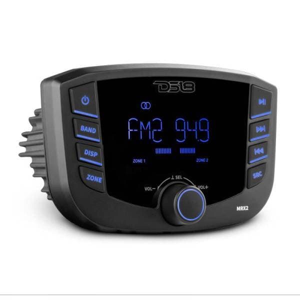 DS18 3in LCD screen 2 Zones 4 volts Output BT RDS 4 x 40 Watts Headunit