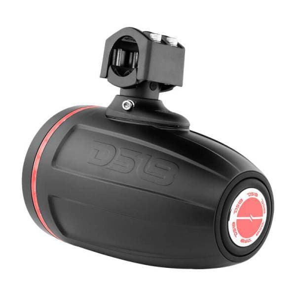 DS18 Tower Speakers 6.5in 1in Driver 150 Watts RMS w/ RGB LED Lights Black