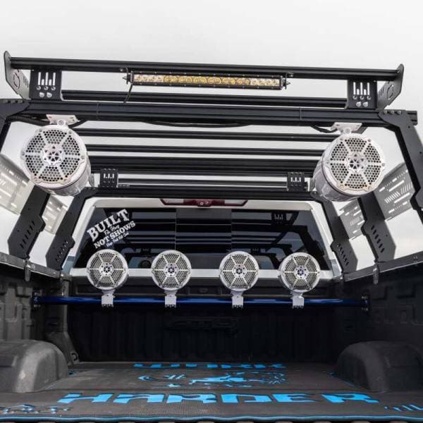 DS18 Tower Speakers 6.5in 100 Watts RMS w/ RGB LED Lights White