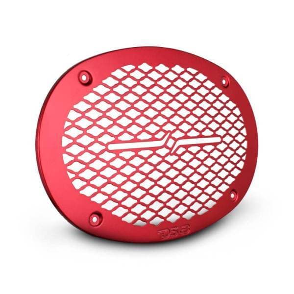 DS18 6x9in Speaker Grill Shallow- Red