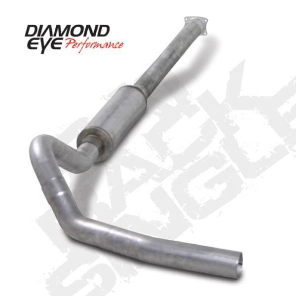 Diamond Eye KIT 4in Catback Single AL CHEVY/GMC 6.6L 2500/3500 01-05
