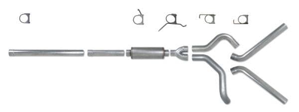 Diamond Eye KIT 4in Catback DUAL AL: 2004.5-2007.5 DODGE CUMMINS 600