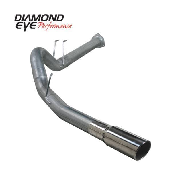 Diamond Eye KIT 4in DPF BACK Single SS: 2011 FORD 6.7L PWRSTROKE F250/F350