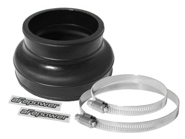 aFe Magnum FORCE Intake Coupling Kit (4 IN to 3 IN ID x 2-1/3 IN L) Straight Reducer - Black