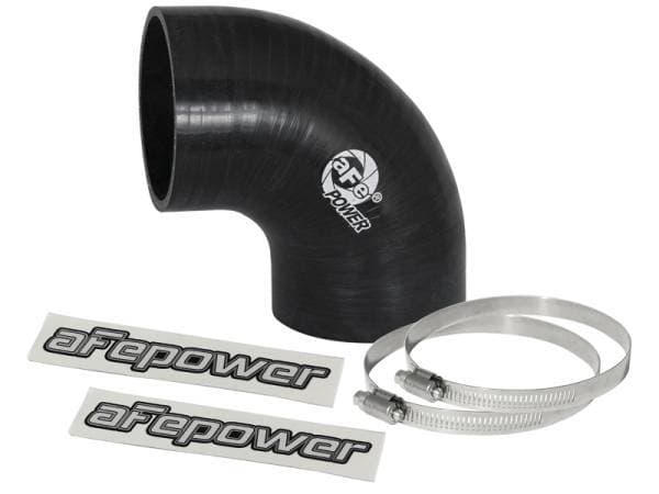 aFe Magnum FORCE Intake Coupling Kit (3 IN ID x 90-Deg.) Elbow Coupler - Black