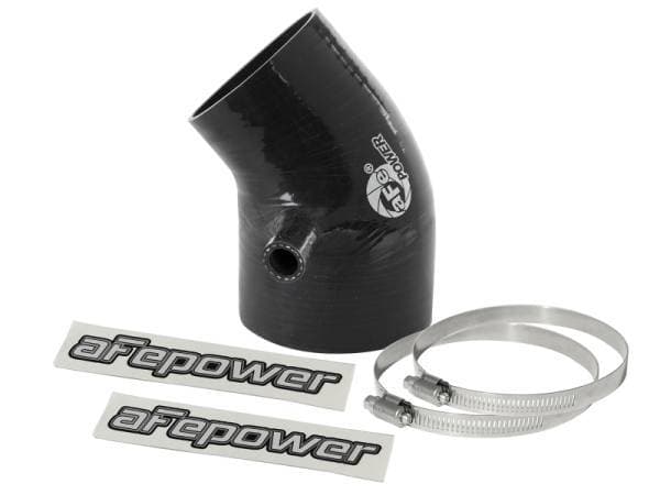 aFe Magnum FORCE Intake Coupling Kit (3-1/4 IN ID to 2-13/16 IN ID x 40 Deg.) Elbow Black