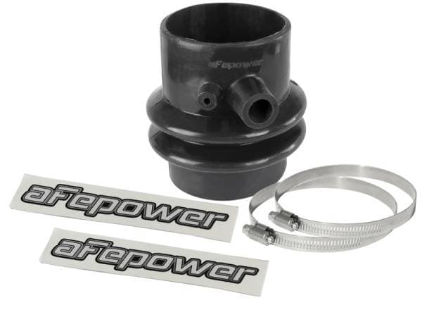 aFe Magnum FORCE Intake Coupling Kit (3-1/4 IN ID x 4-1/2 IN L) Straight Bellow-Coupler - Black
