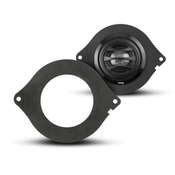 DS18 3in Tweeter Adapter ABS Ring Perfect for Jeep/Chrysler TW2.5 PRO-TW820 and PRO-TWN4 Recommended