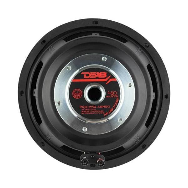 DS18 10in 350 Watts RMS 2 ohm Neodymium Cone Woofer