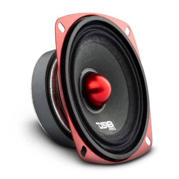 DS18 4in 100 Watts RMS 4 ohm Mid-Range Bullet Shallow Loudspeaker