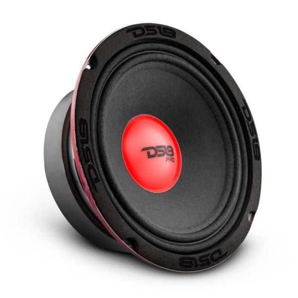 DS18 6.5in 250 Watts RMS 4 ohm Mid-Range Loudspeaker w/ RGB Dust Cap
