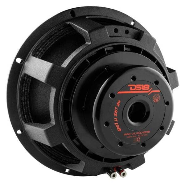 DS18 12in 1000 Watts RMS 8 ohm Neodymium Mid-Bass Loudspeaker