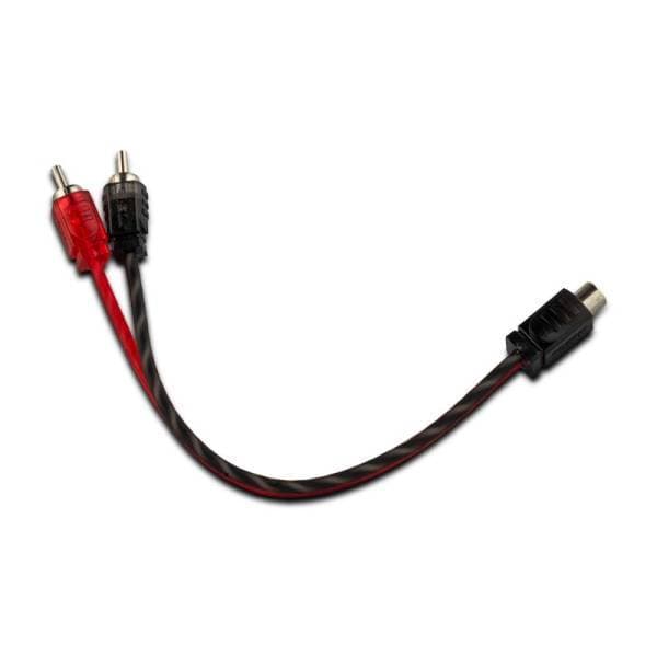 DS18 Level 1 RCA Wire Y Connector 1 Female to 2 Male
