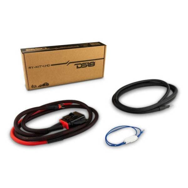DS18 Harley Davidson OFC Copper Amplifier Install Kit Ryder- 4-GA