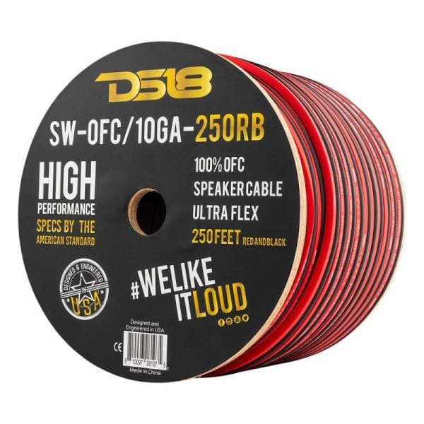 DS18 Speaker Wires 10-GA 250-Feet
