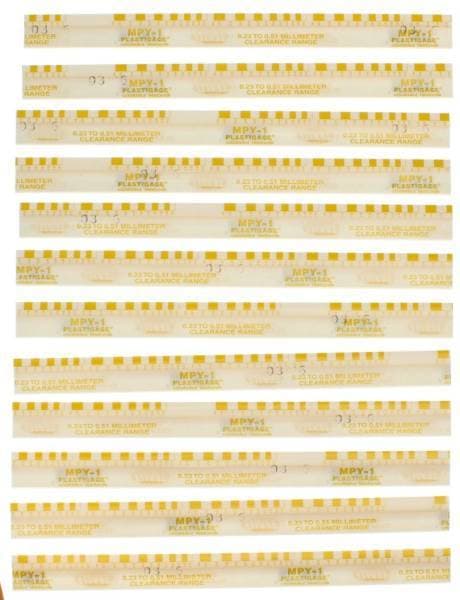 Clevite Plastigage Yellow Plastigage - 12 Pack