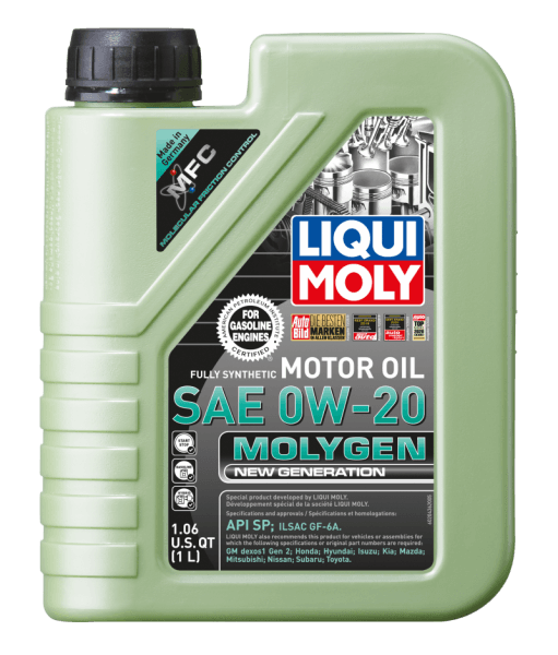 LIQUI MOLY 1L Molygen New Generation Motor Oil SAE 0W20
