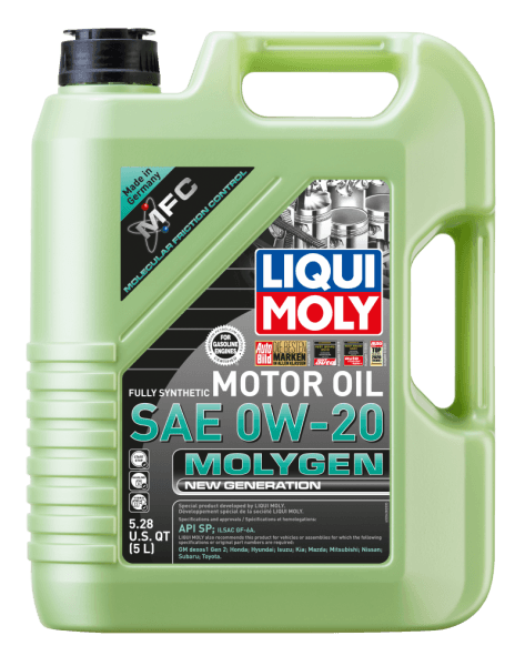 LIQUI MOLY 5L Molygen New Generation Motor Oil SAE 0W20