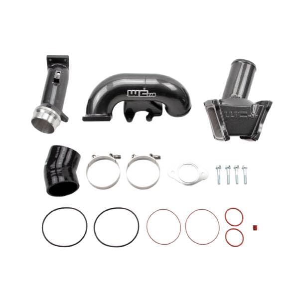 Wehrli 2006-2007 LBZ Duramax High Flow 3in Y-Bridge Kit- WCFab Grey