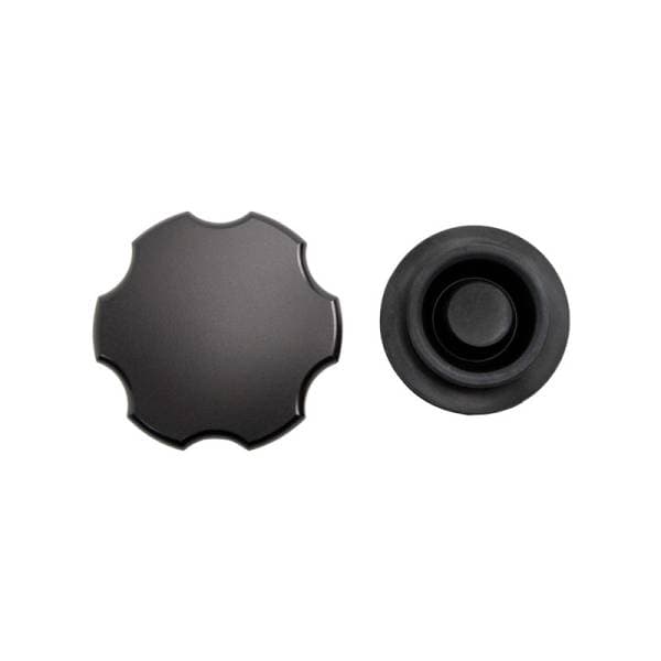 Wehrli 99-24 GM 1500/2500/3500 Billet Aluminum Brake Master Cylinder Cap - Black Anodized