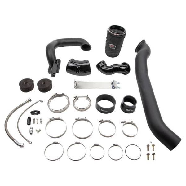 Wehrli 03-07 Dodge 5.9L Cummins S400 Twin Turbo Kit (No Turbo) - WCFab Red