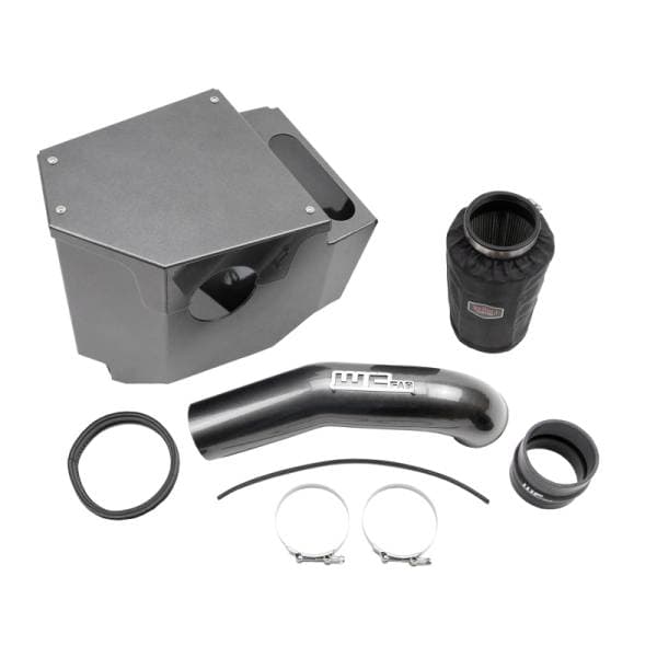 Wehrli 20-24 Chevrolet 6.6L L5P Duramax 4in Intake Kit - Grey