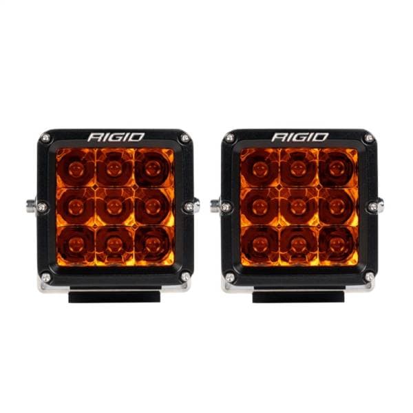 Rigid Industries D-XL Pro Spot Lens - Amber (Pair)