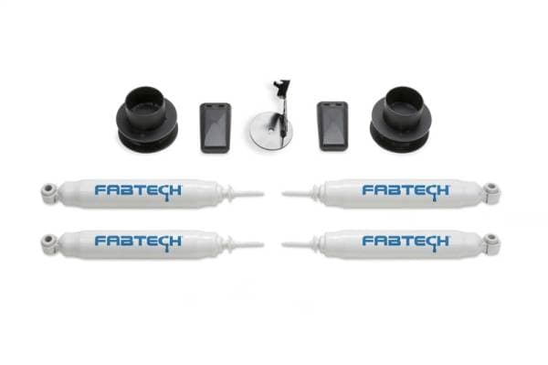 Fabtech 19-20 Ram 2500 4WD 2.5in Coil Spacer Kit w/ Performance Shocks