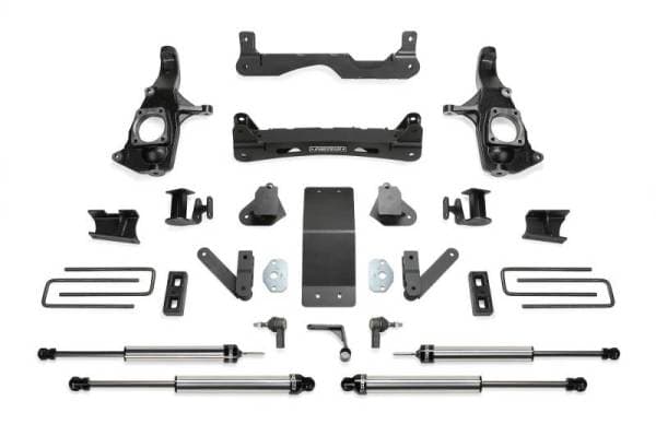 Fabtech 11-19 GM 2500HD 2WD/4WD 4in Basic Sys w/Dlss Shks