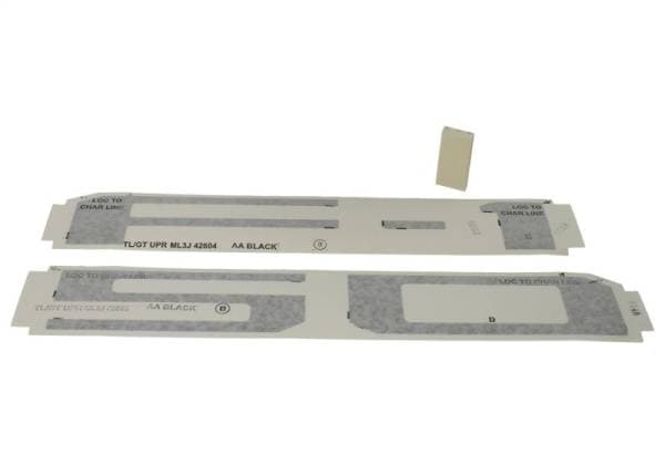 Ford Racing 15-24 F-150 Tailgate Lettering - Black