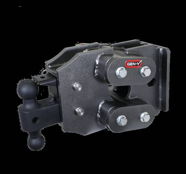 Gen-Y Victory Lane Torsion-Flex Channel Mount Class C Toterhome Hitch (2.5K-4K TW)