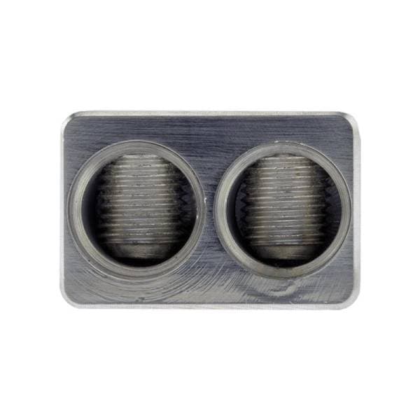 DS18 Dual 1/0-GA to 1/0-GA Amp Input Reducers Offset Stub