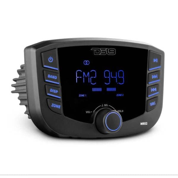 DS18 3in LCD screen 2 Zones 4 volts Output BT RDS 4 x 40 Watts Headunit