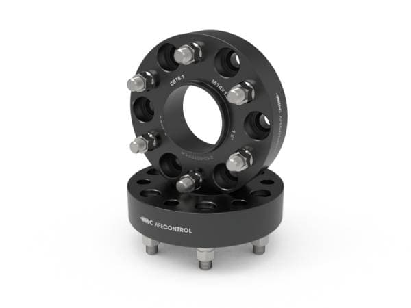 aFe CONTROL Wheel Spacers Chevrolet 1500 19-25 6x5.5mm CB 78.1mm 1-1/2 IN Thickness