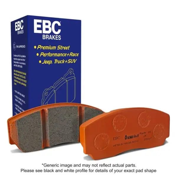 EBC 08-10 Ford F250 (inc Super Duty) 5.4 (2WD) Extra Duty Rear Brake Pads thumbnail 5