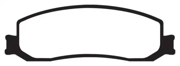 EBC 12 Ford F250 (inc Super Duty) 6.2 (2WD) Extra Duty Front Brake Pads thumbnail 2