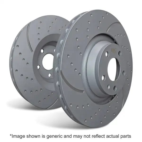 EBC 21-22 Chevrolet Colorado 2.5L Rear GD Sport Rotors thumbnail 3