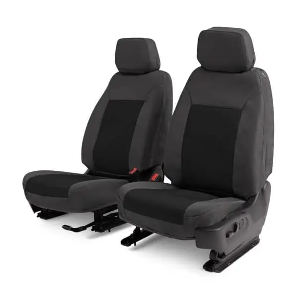 Covercraft 15-22 Chevrolet Colorado/GMC Endura PrecisionFitFront Row Seat Covers - Charcoal/Blk thumbnail 4
