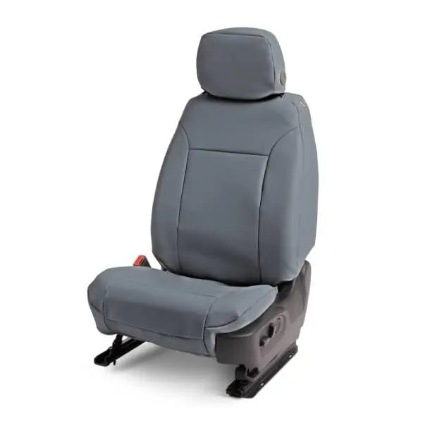Covercraft 15-22 Chevrolet Colorado/GMC Leatherette PrecisionFitFront Row Seat Covers - Med Grey thumbnail 7