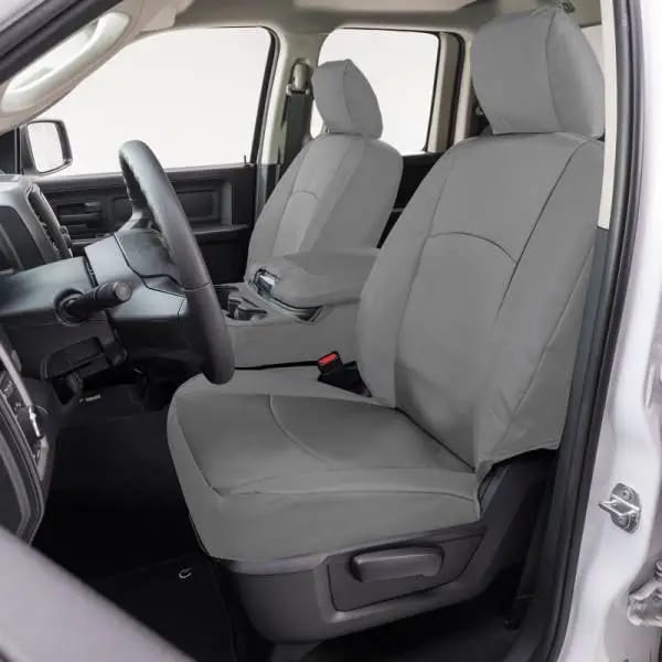 Covercraft 16-24 Chevrolet Express/GMC Endura PrecisionFitFront Row Seat Covers - Silver/Silver