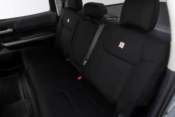 Covercraft 22 Chevrolet Silverado Carhartt PrecisionFit Custom Front Row Seat Covers - Blk thumbnail 5